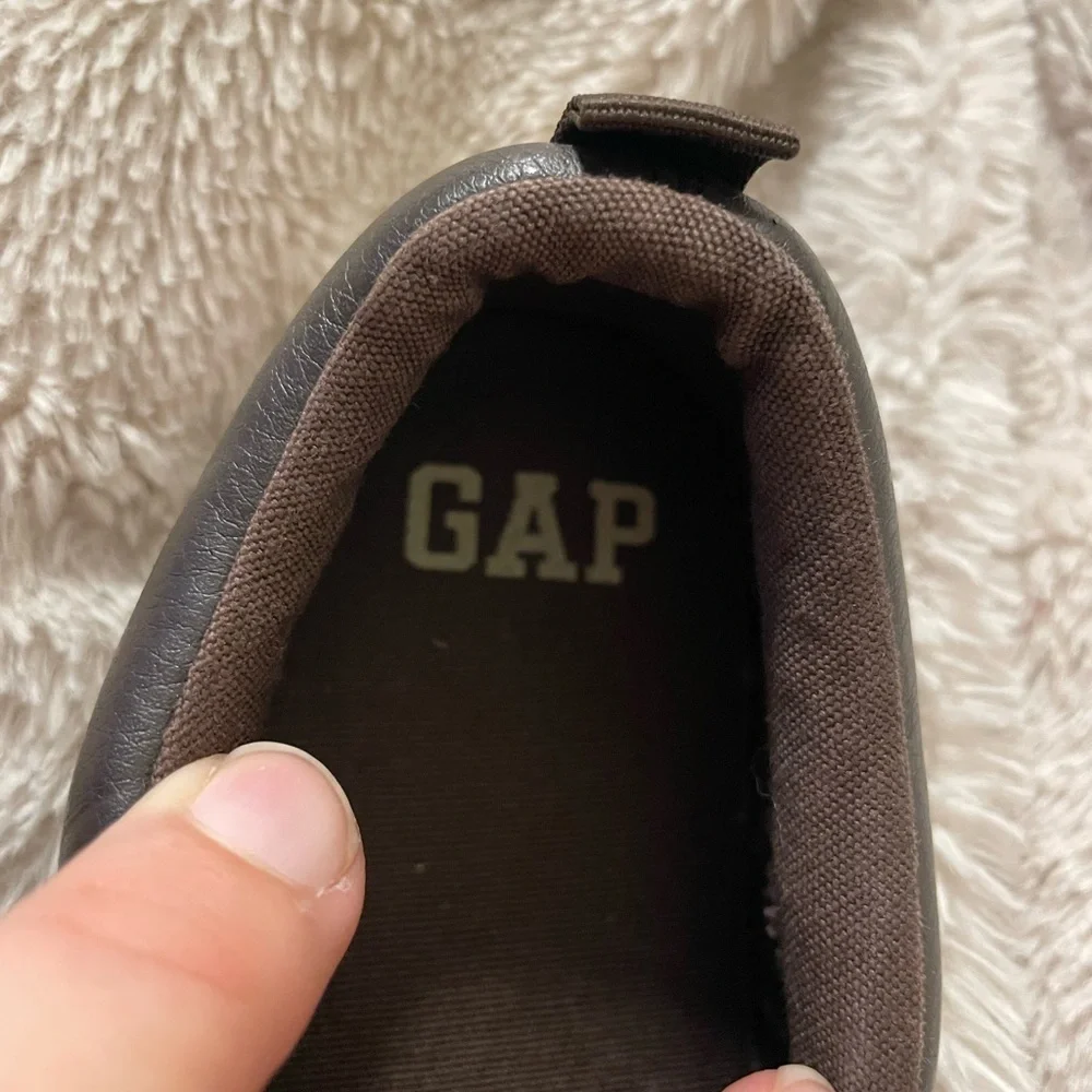 EUC Kid’s Gap Slip On Plaid Loafers